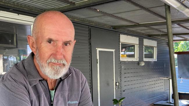 Graeme Staley said the Friends of Amamoor group has been left frustrated by an ongoing stalemate in its fight to open a community cafe in a building opposite the town‘s Mary Valley Rattler station.