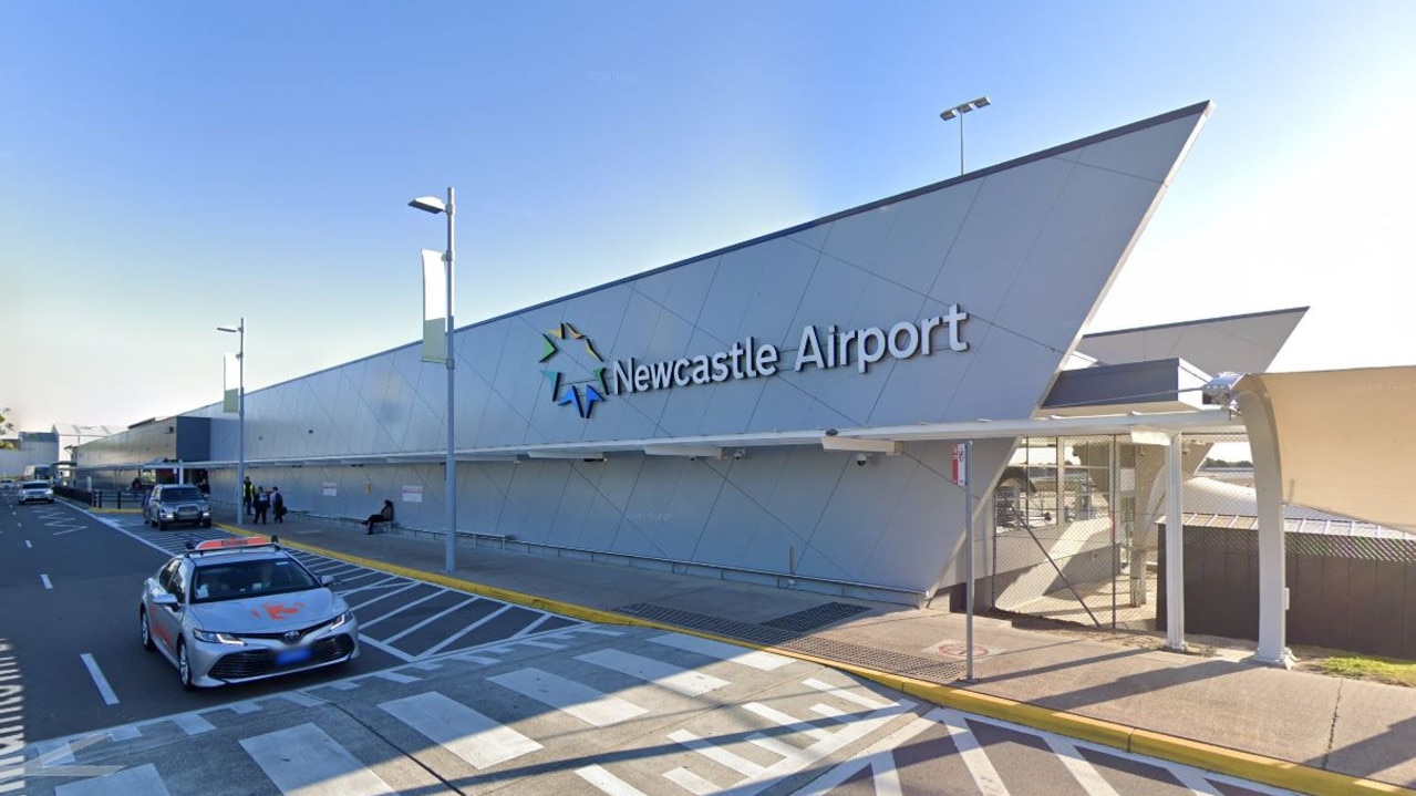 Newcastle Airport. Picture: Google Maps