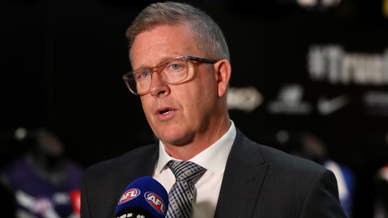 Steve Hocking will relay the AFL’s plans to clubs on Monday.