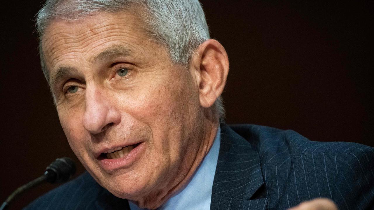 Dr Anthony Fauci said states like Florida and Arizona ignored the recommended guidelines on how to reopen, proceeding too quickly to get their economies moving again. Picture: Al Drago/AFP