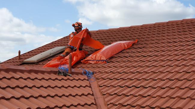 Wild weather damaged many roofs across Manningham.