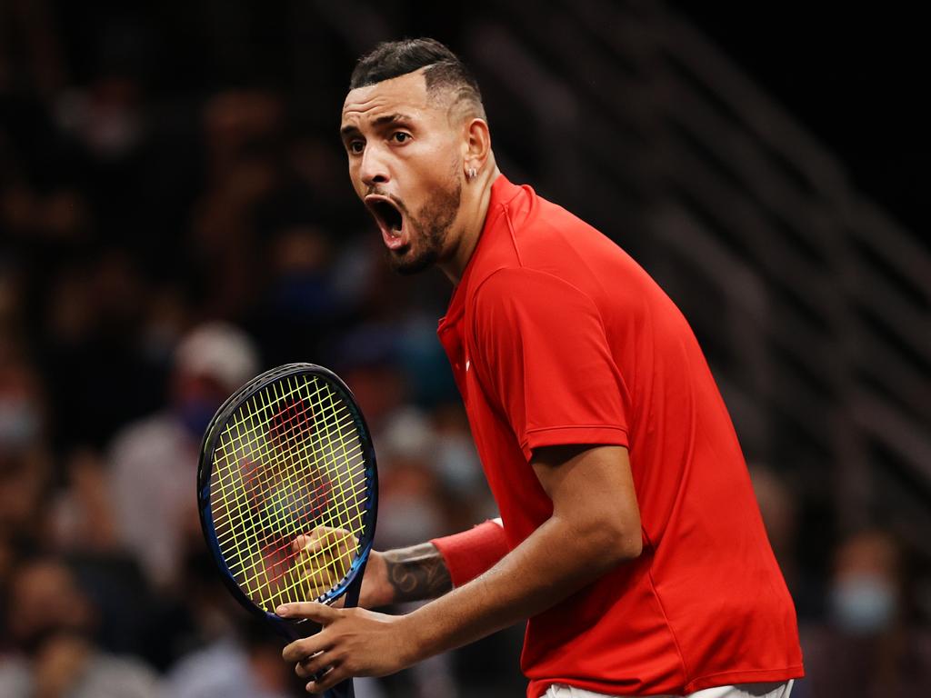 Controversial Australian tennis player Nick Kyrgios. Picture: Getty Images