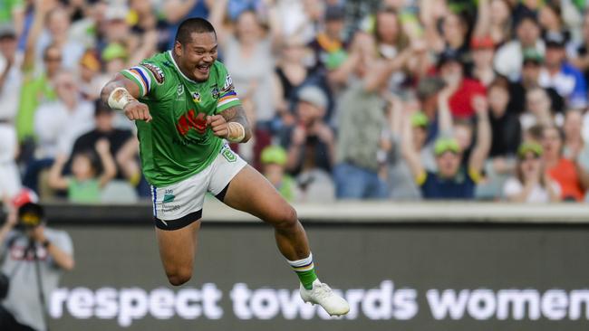 The Raiders need the best of Joey Leilua. AAP Image/Rohan Thomson.