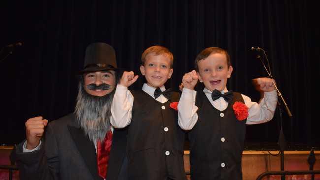 STEP IN TIME: At the Saturday night performance of the Chinchilla Christian College's musical, Mary Poppins Jr.	. Picture: Kate McCormack