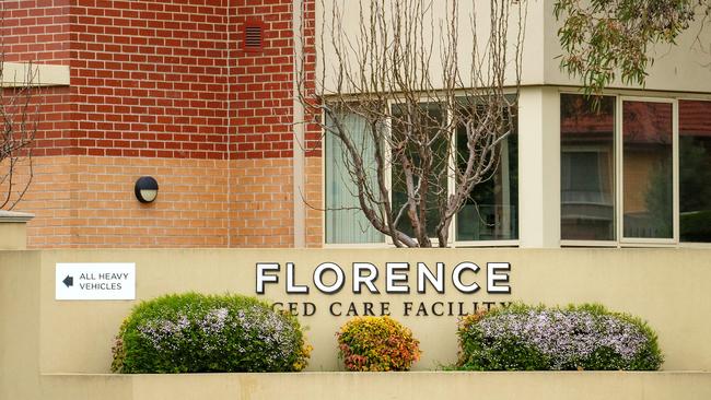 Florence Aged Care has been taken over by state health authorities. Picture: Mark Stewart