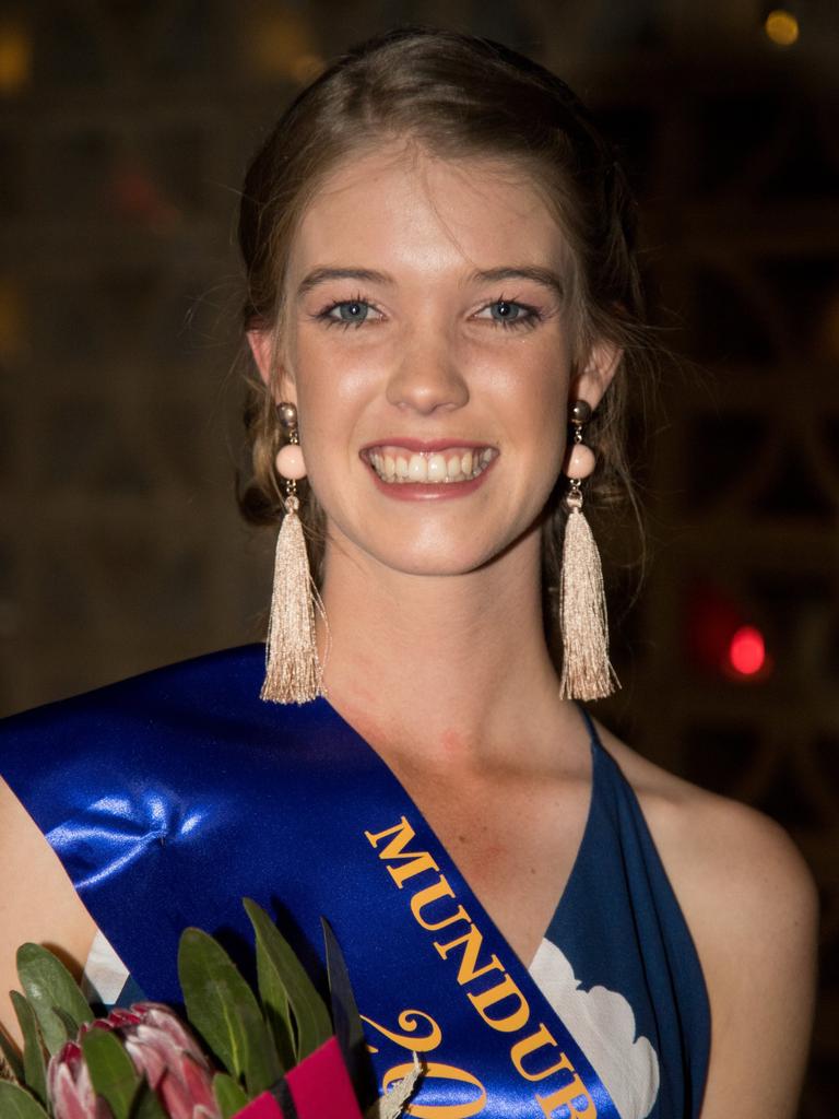 Mundubbera Miss Showgirl for 2018 Sara Darrow.