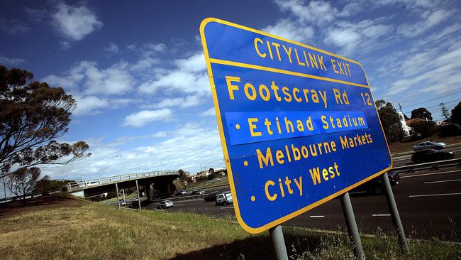 Motorists on CityLink face an extra 10 years of tolls under a state government deal with Transurban for the building of the West Gate Tunnel Project. Picture: Bloomberg