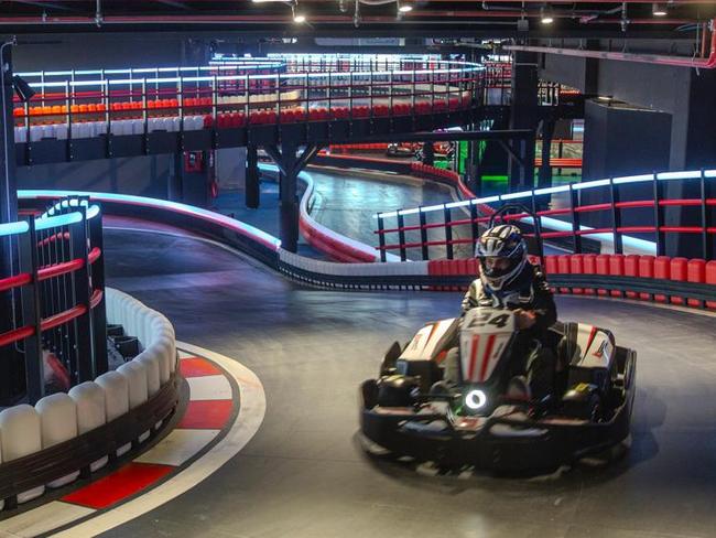 Multi-level go karting? This is a new kind of gaming paradise