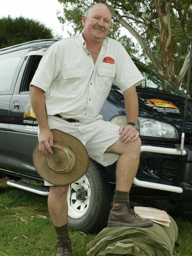 SA tourist company operator Peter Crettenden of Swagabout Tours.