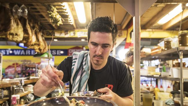 Chef Brad Sappenberghs is bringing his Spanish flair to the Adelaide Hills, opening Comida restaurant in Hahndorf. Picture: Simon Cross