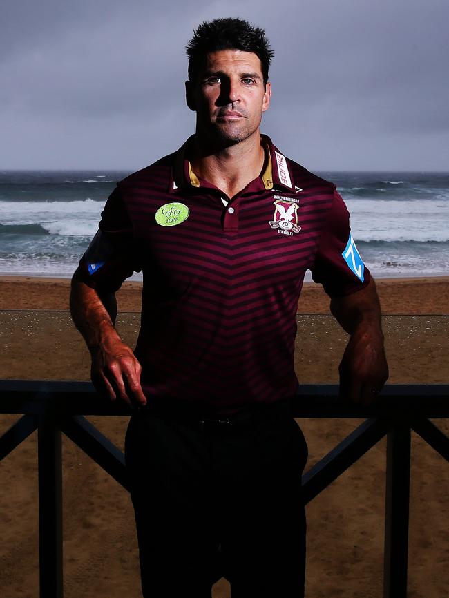 New Manly coach Trent Barrett. Picture: Brett Costello