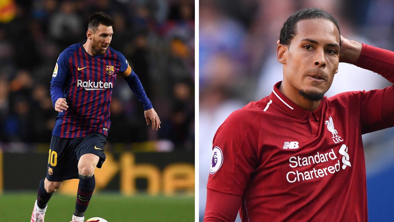 Lionel Messi and Virgil van Dijk will face off in the Champions League