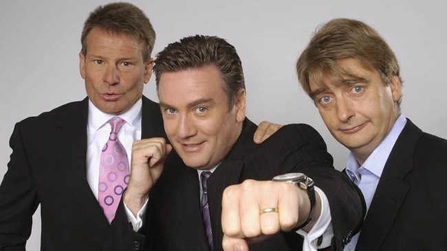 Sam Newman, Eddie McGuire and Trevor Marmalade were the original cast.