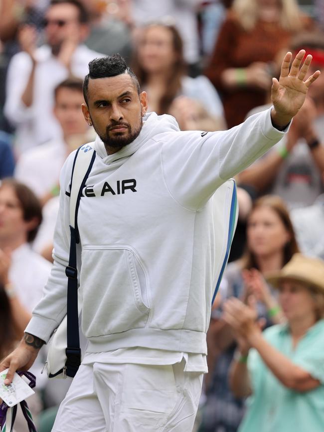 Nick Kyrgios. Picture: Getty Images