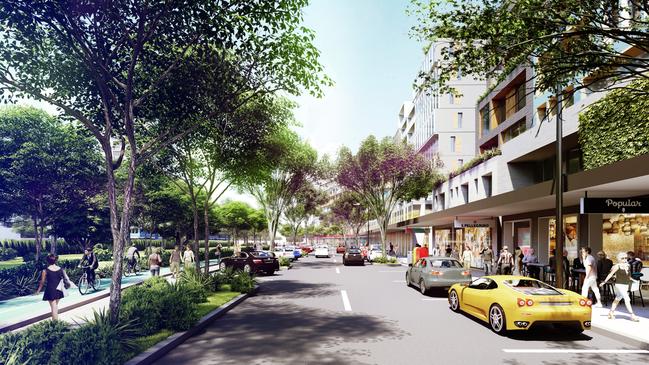 There are plans to increase the amount of greenery in the CBD.