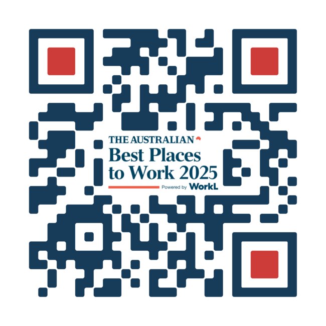 Scan the QR code to enter The Australian Best Places to Work 2025