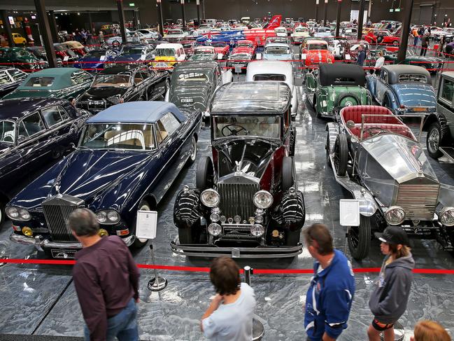 The new Gosford Classic Car Museum at West Gosford enjoyed thousands of visitors during its opening weekend. Picture: Troy Snook