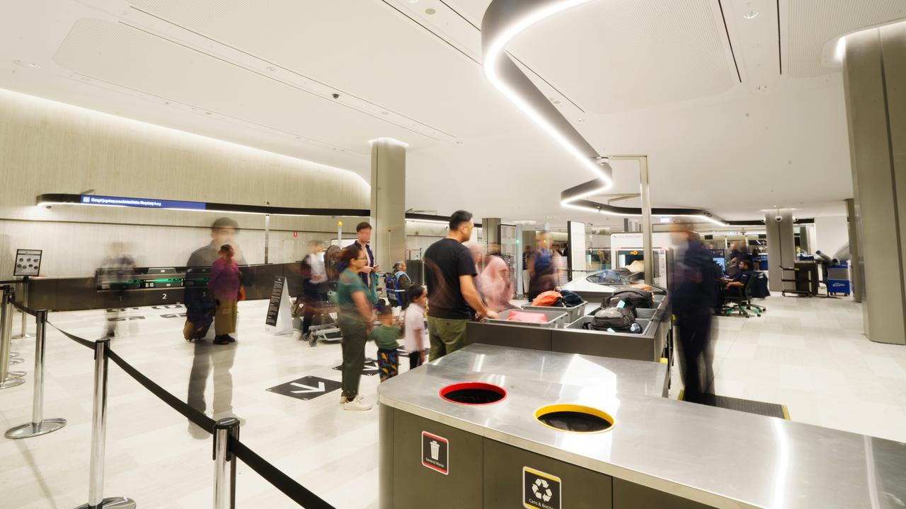 The new layout will introduce more self-service kiosks and new bag drop technology. Picture: Supplied