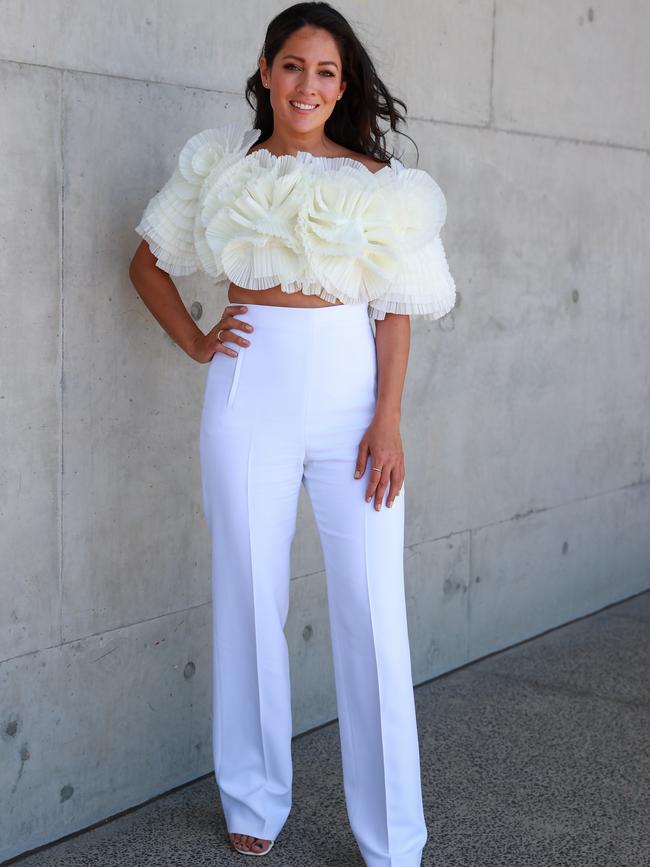 Seven sport presenter Mel McLaughlin. Picture: Justin Lloyd.