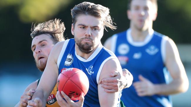 St Peter’s Old Collegians remains unbeaten in 2018. Picture: Dylan Coker.