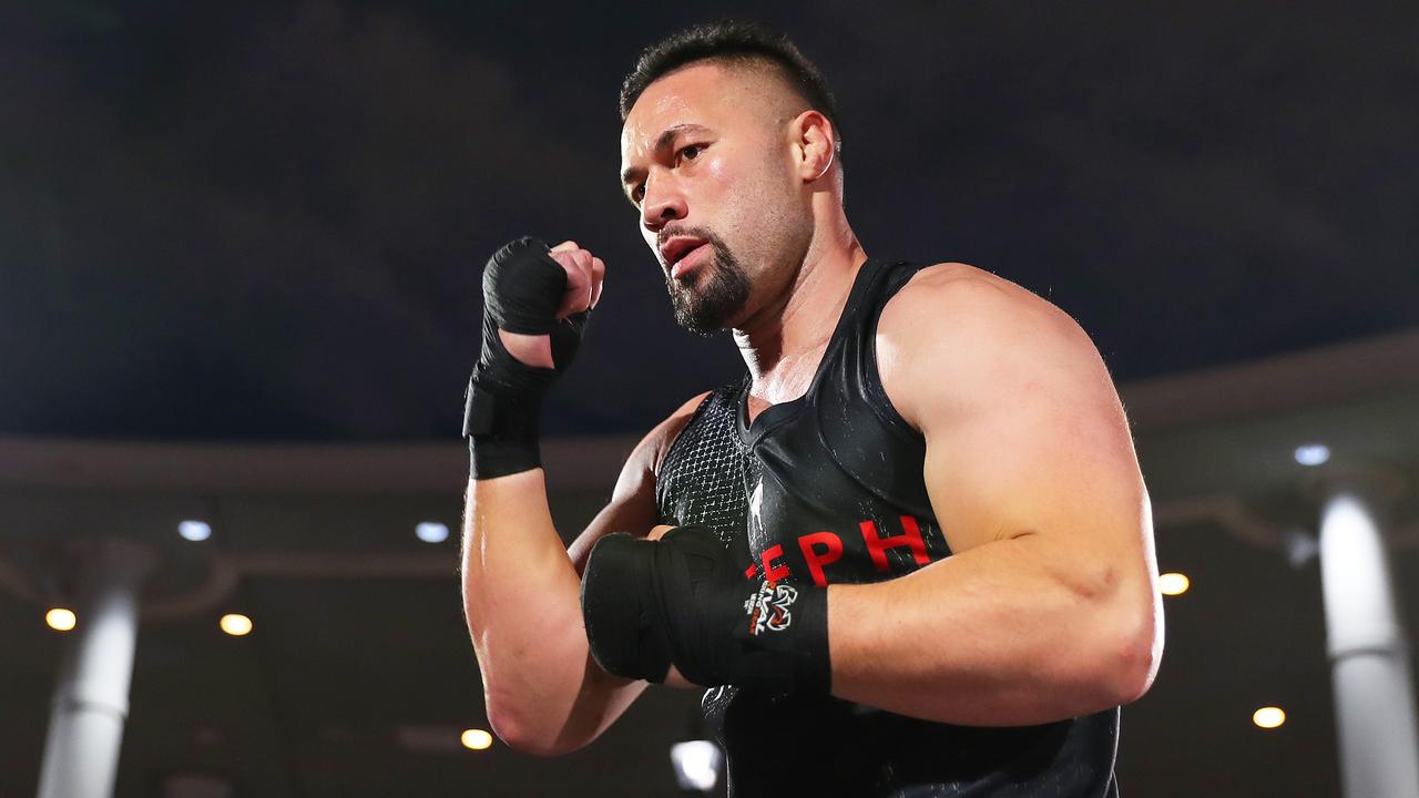 Kiwi star Joseph Parker is hoping to fight his good mate Tyson Fury in the near future. (Photo by Lewis Storey/Getty Images)