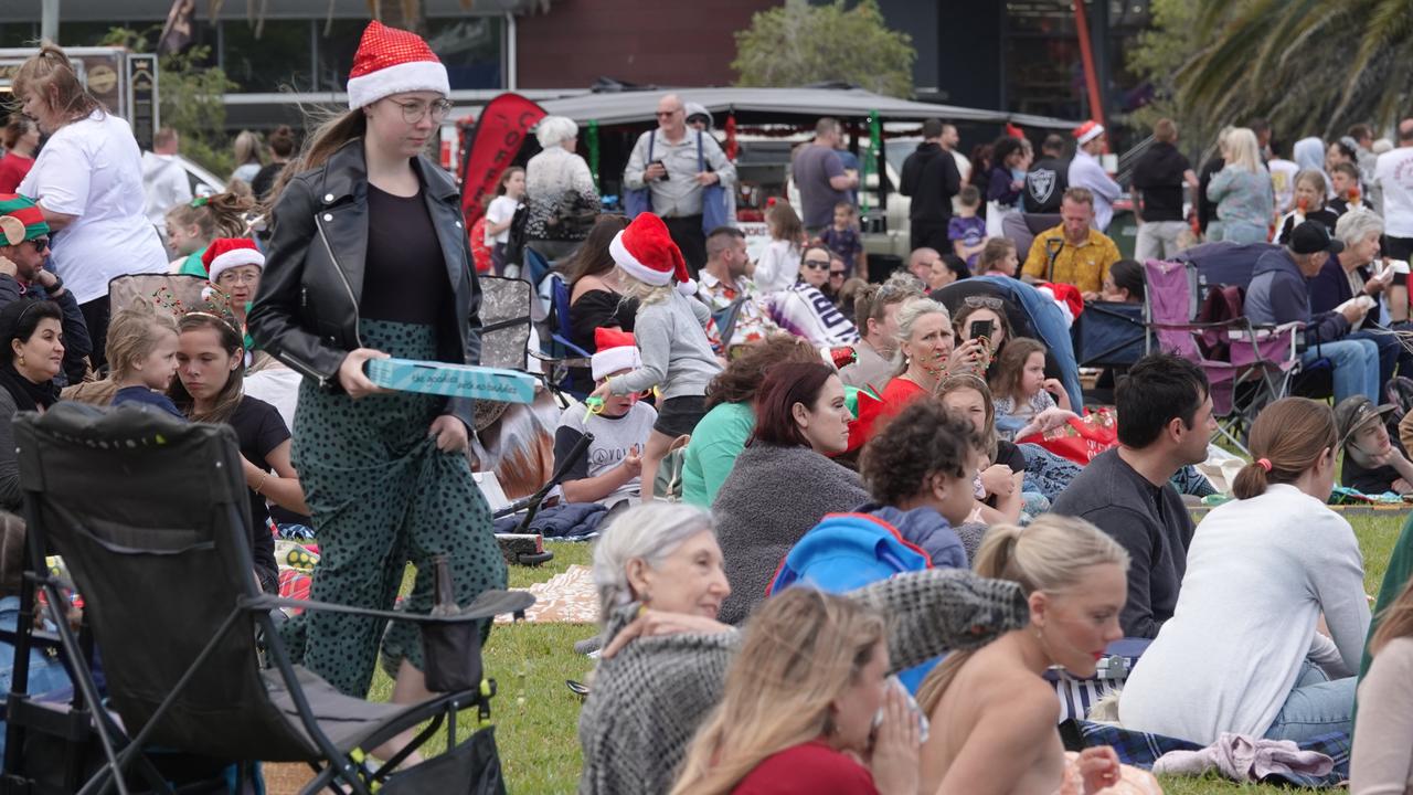 A massive crowd was on hand for the Coffs Coast Carols at Brelsford Park, Coffs Harbour on December 17, 2022. Picture: Chris Knight