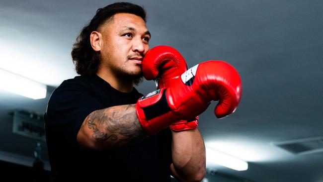 Josh Papalii will get in the ring for the first time on Friday. Picture: Kaarin Helmers