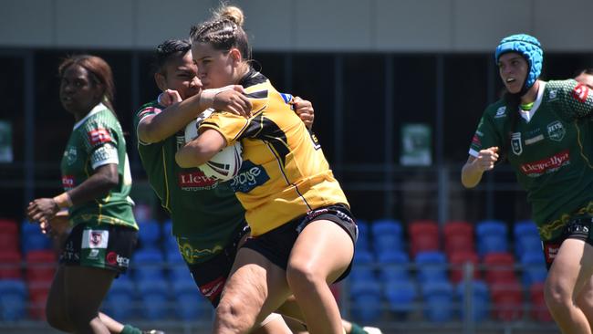 Harvey Norman under 19s game between the Ipswich Jets and Sunshine Coast Falcons. Saturday March 4, 2023. Picture, Nick Tucker.