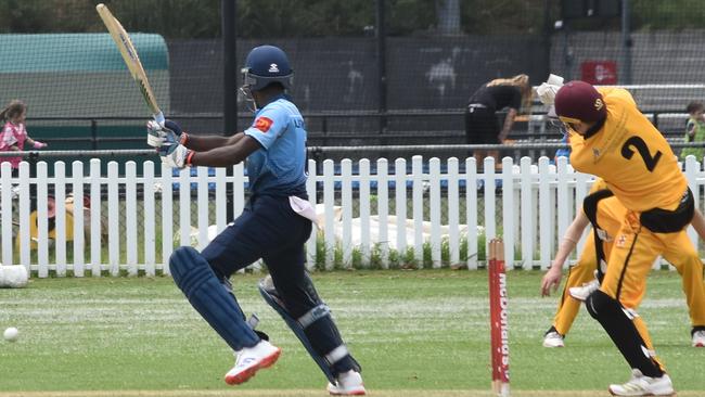 Advik Ajithkumar played an important role in Parramatta’s narrow round six victory. Picture: Sean Teuma