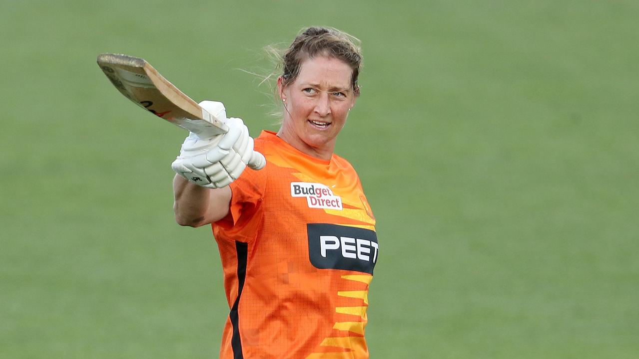 Sophie Devine of the Perth Scorchers. Photo by Sarah Reed/Getty Images