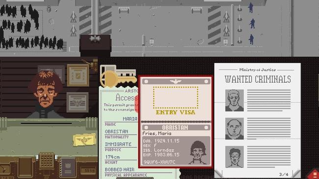 It’s a game about checking passports, but we swear its fun