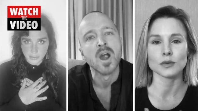 Celebrities team up for 'I Take Responsibility' racism video