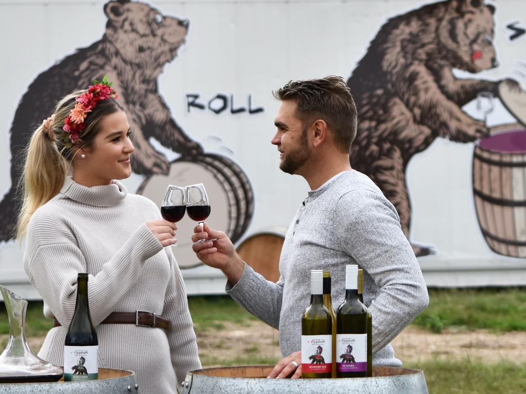 Standing out from the rest, Polish couple Natalia and Artur Krupinski hope to continue their vineyard's legacy for years to come.