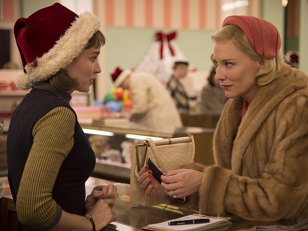 Nominated for Best Supporting Actress: Rooney Mara in “Carol.”