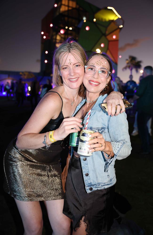 Sarah Smith and Nicola Agnew at the Ministry of Sound Classical 2025 at HOTA for Gold Coast at Large. Picture, Portia Large.