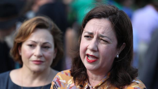 Deputy Jackie Trad with Premier Anastasia Palaszczuk.