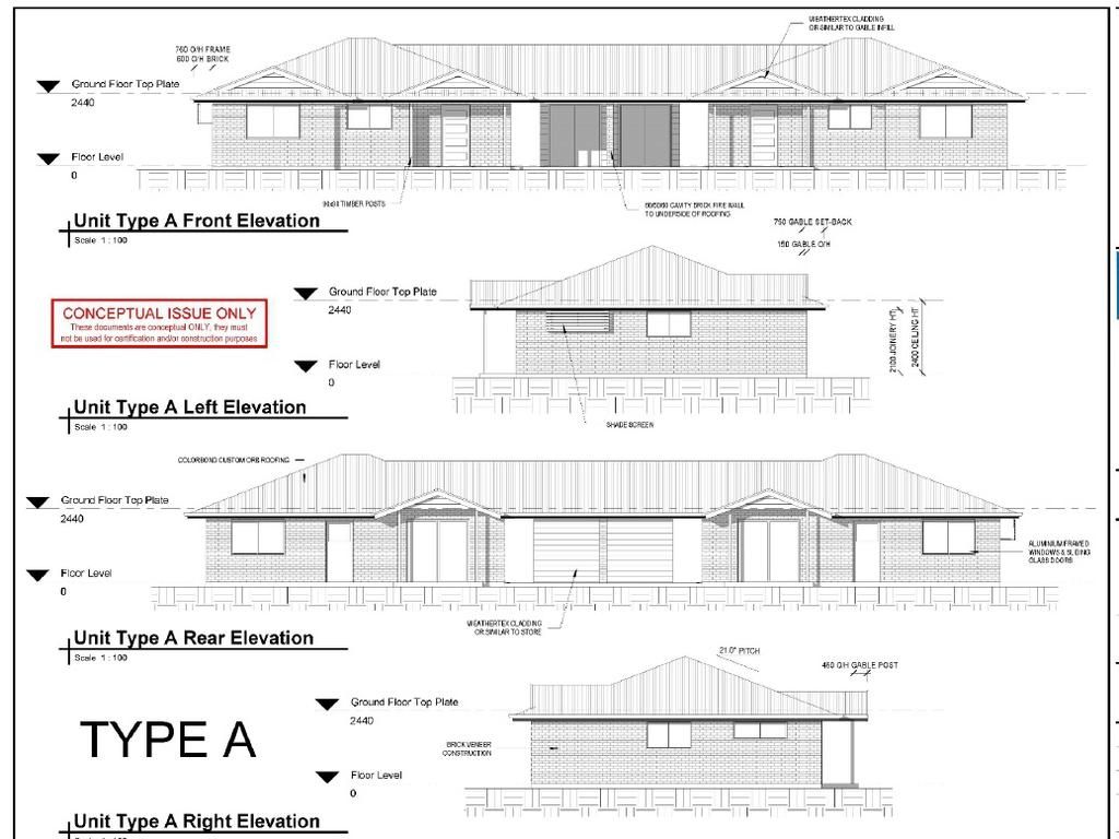 RSL Kingaroy Housing estate plans