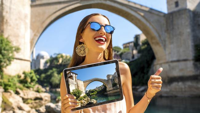 There is no shortage of apps to help travellers. Picture: iStock