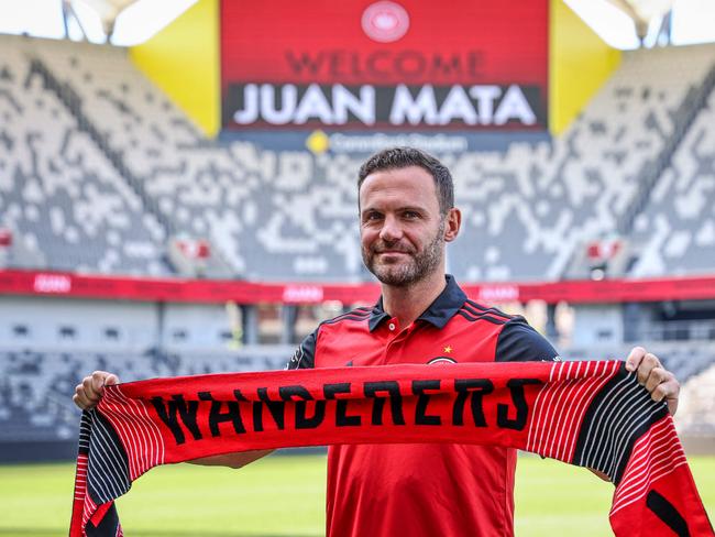 Juan Mata won a world cup with Spain. Picture: AFP