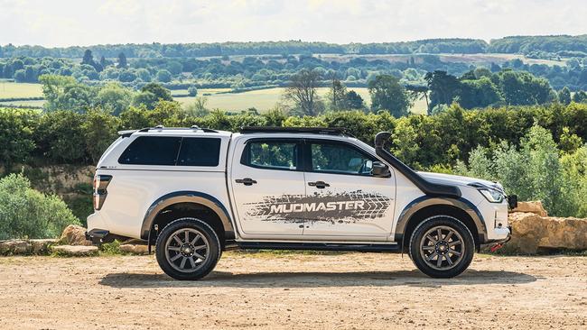 Not subtle: the Isuzu D-Max Mudmaster.