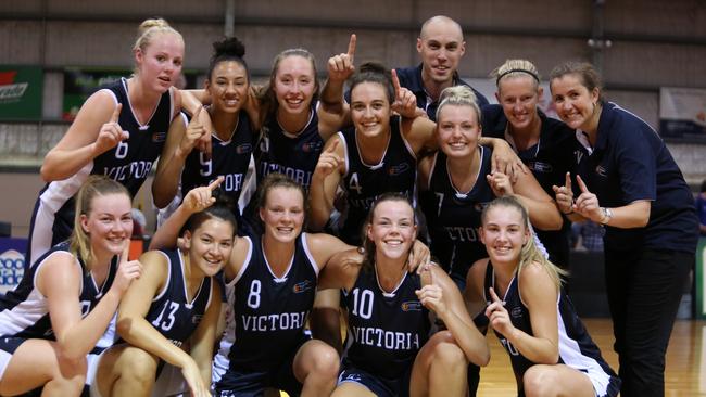 Victorian under-20 women.    Picture: Basketball Victoria