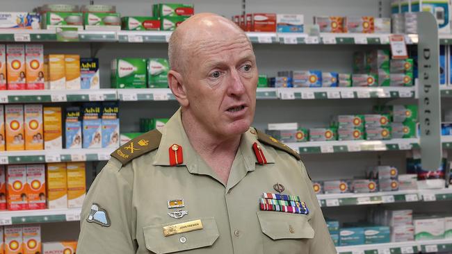 Lieutenant General John Frewen. Picture: NCA NewsWire / Gary Ramage