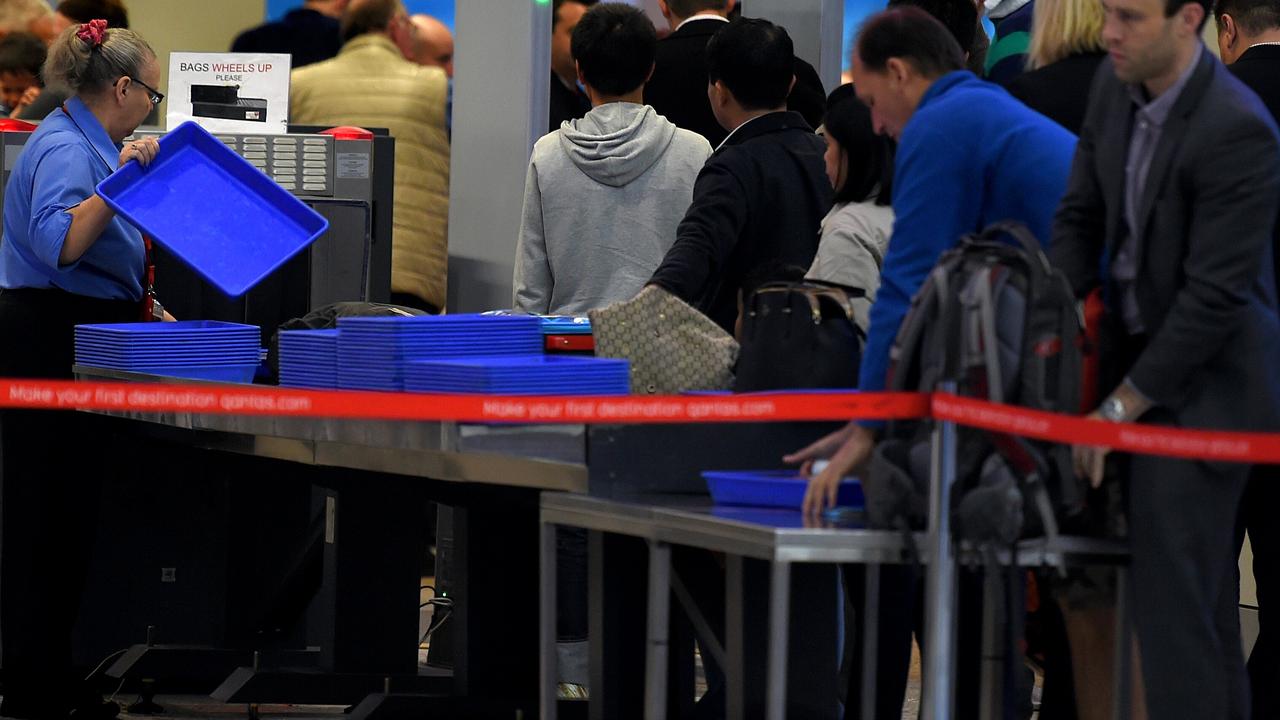 The way your baggage is screened at international airports is about to change. Picture: Nicole Garmston