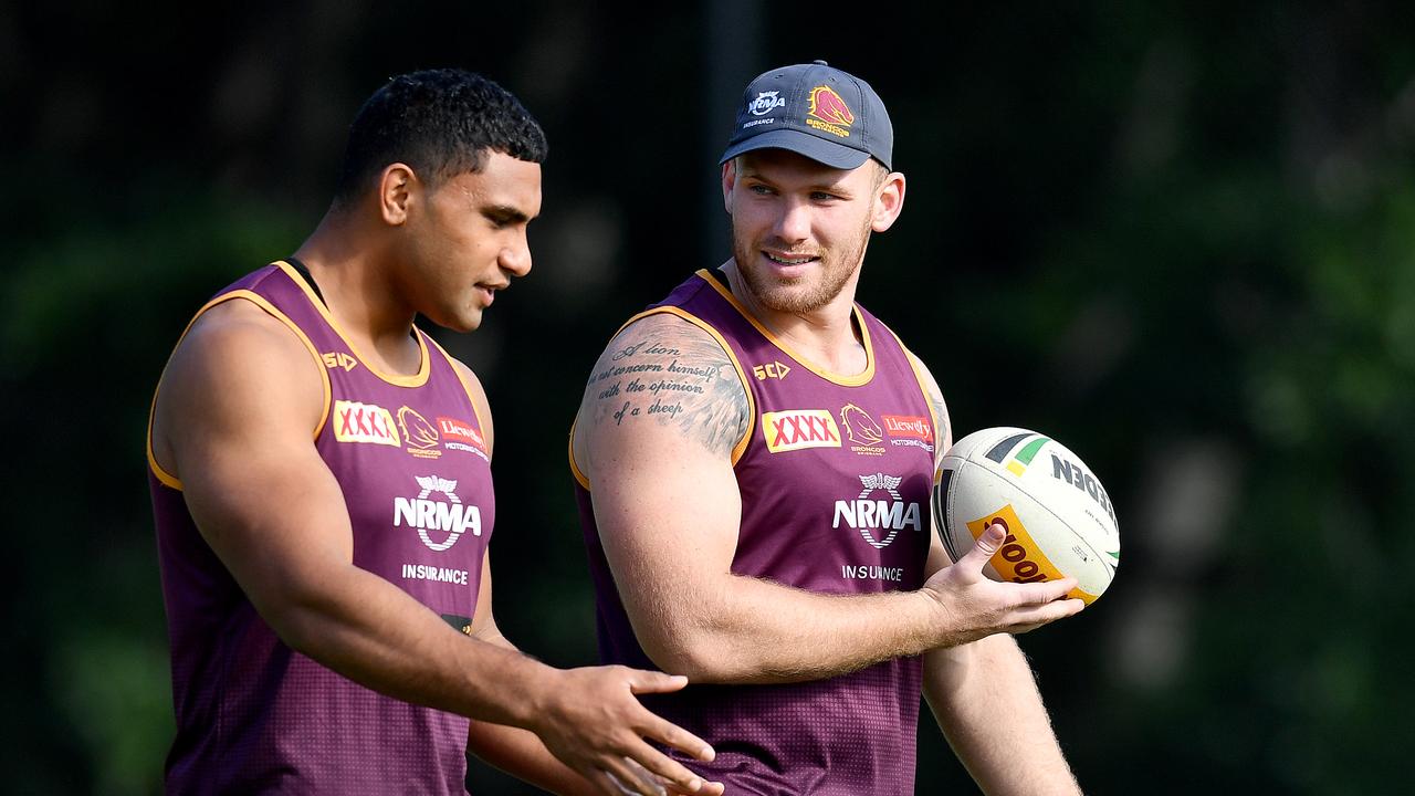 Tevita Pangai Junior has reportedly re-signed with the Broncos after Matt Lodge committed his future to the club.