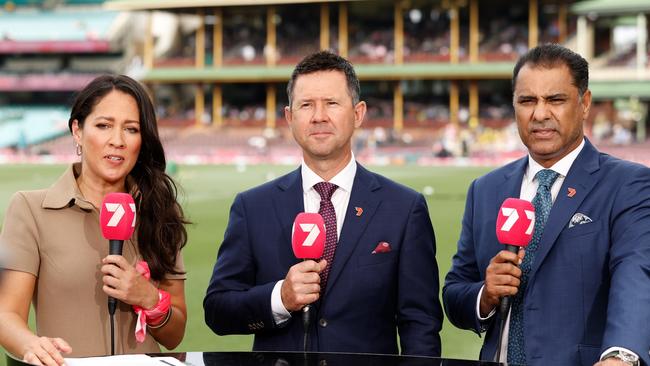 Ponting juggles coaching with an accomplished broadcast career. (Photo by Darrian Traynor/Getty Images)