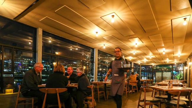 The Harbour View Room at the Woolshed. Picture: Tim Carrafa