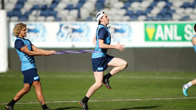 Charlie Constable was a late in for the Cats and scored 92 SuperCoach points. Picture: Alison Wynd