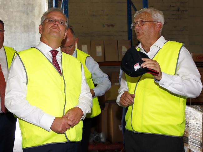 Trucking company owner John West said the apprenticeships would be a ‘great thing’ for the industry as the PM announced the new program on Monday. Picture: NCA NewsWire/Tertius Pickard