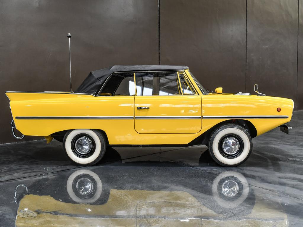 1966 Amphicar 770 the latest addition to Gosford Classic Car Museum.