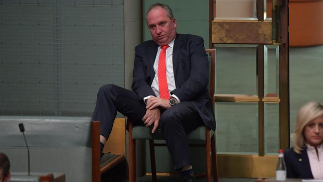 Backbencher Barnaby.